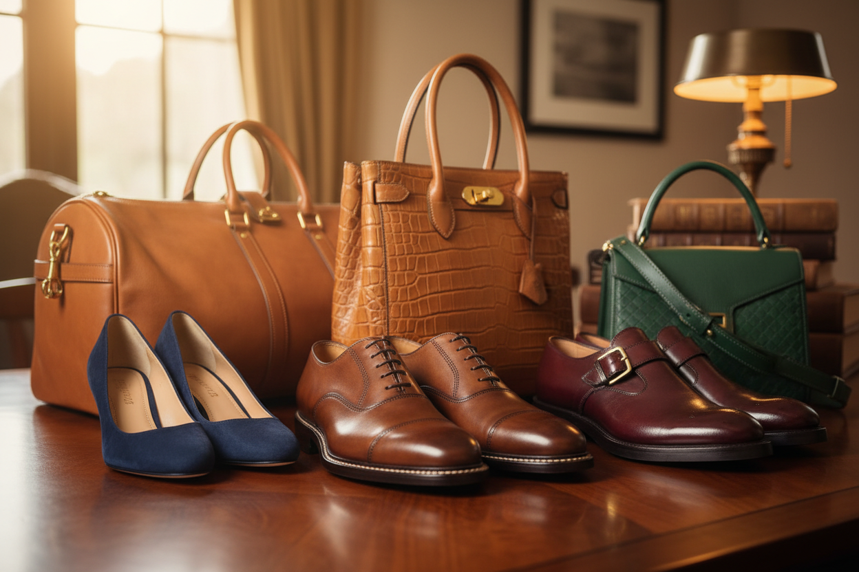 Cuir luxe bannière